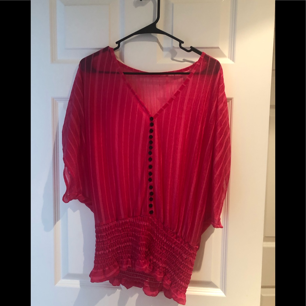 Womens See Thru Top One Size No TagNo Brand